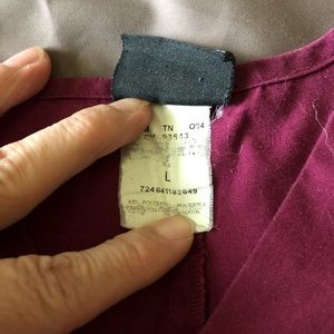 Maroon scrub lot (varied sizes)